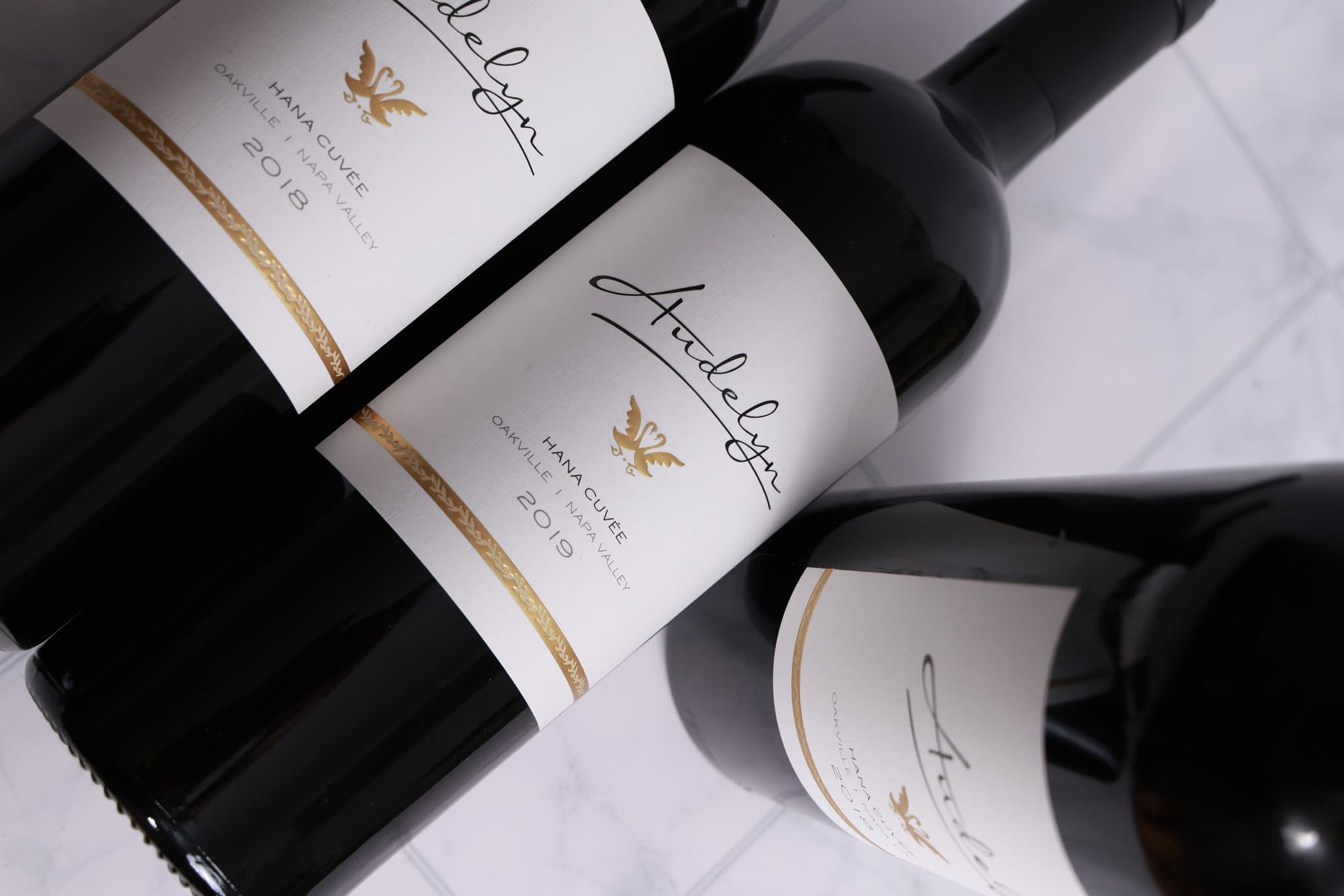 Audelyn Cabernet Sauvignon bottles